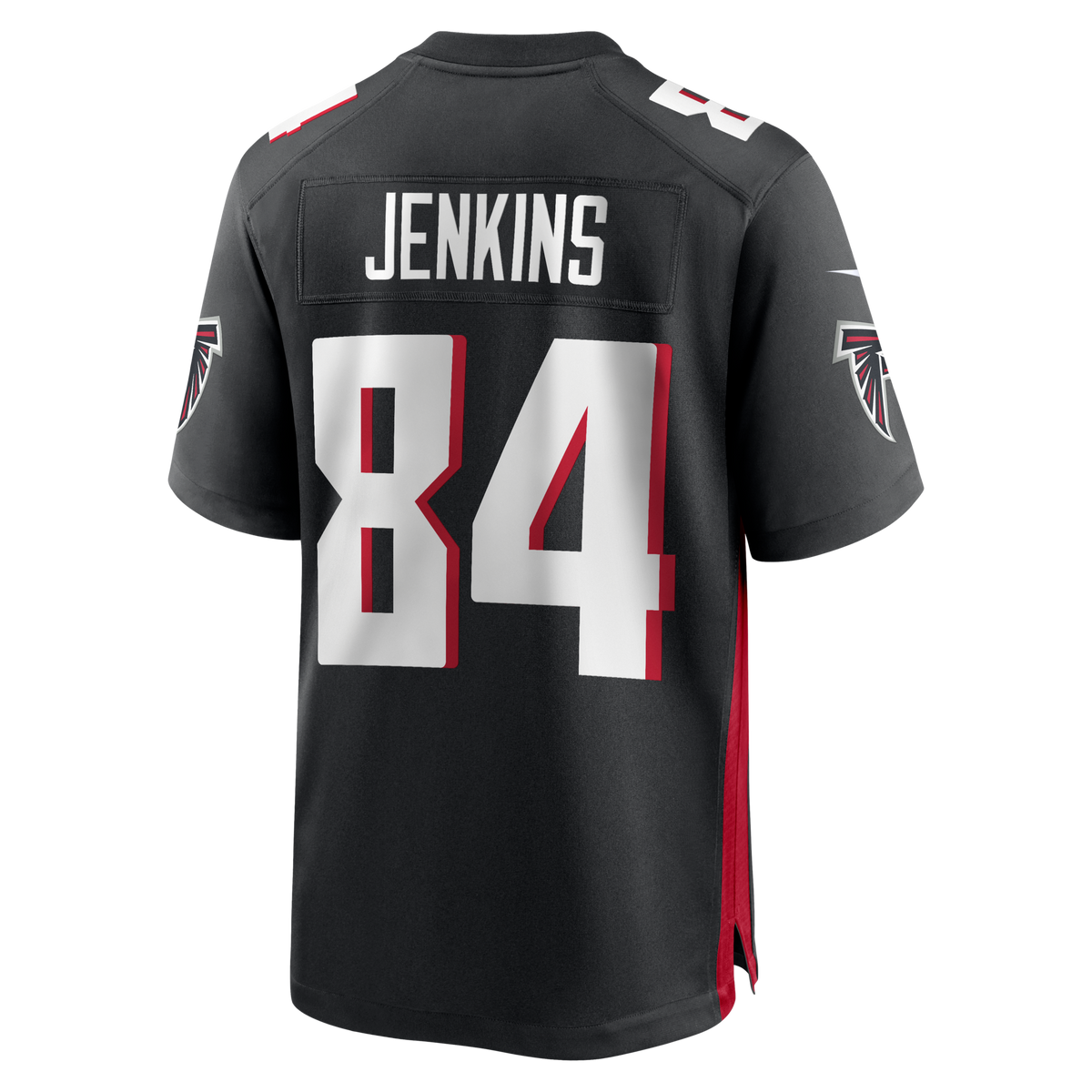 Atlanta Falcons Alfred Jenkins Black Game Retired Player Jersey