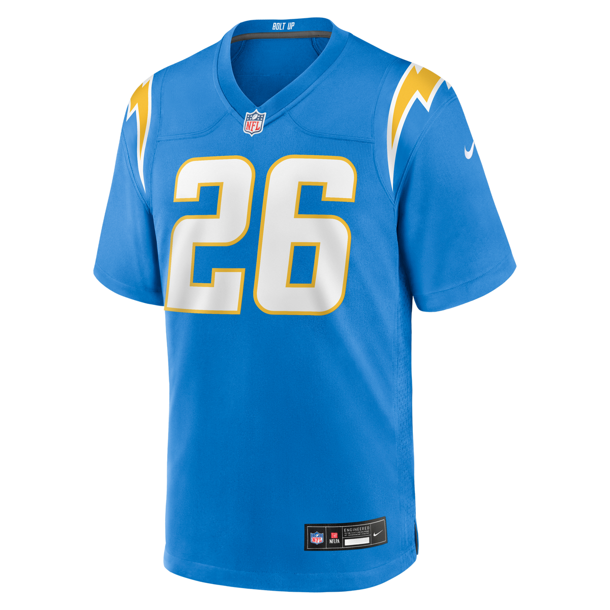 Los Angeles Chargers Donte Jackson Powder Blue Team Game Jersey