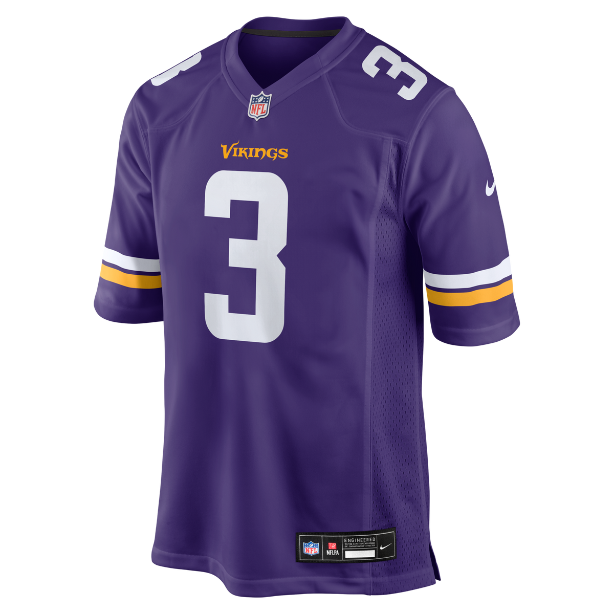 Minnesota Vikings Jordan Addison Purple Game Jersey