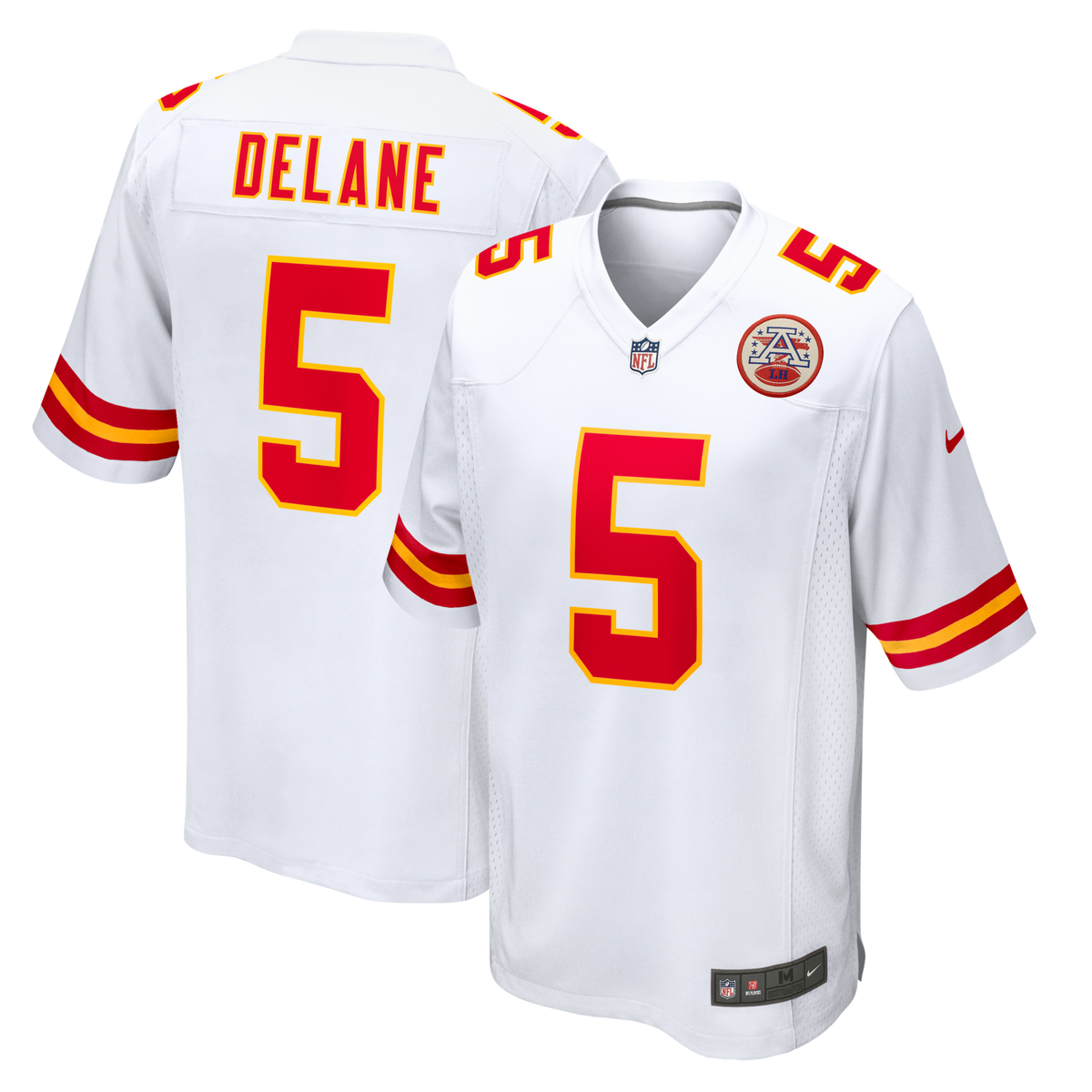 Kansas City Chiefs Mansoor Delane White Game Jersey