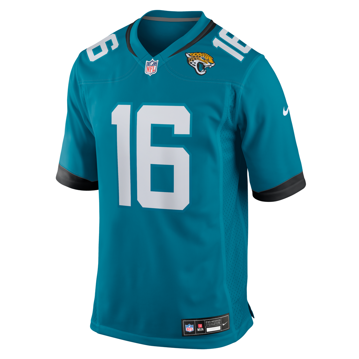 Jacksonville Jaguars Trevor Lawrence Teal Game Jersey