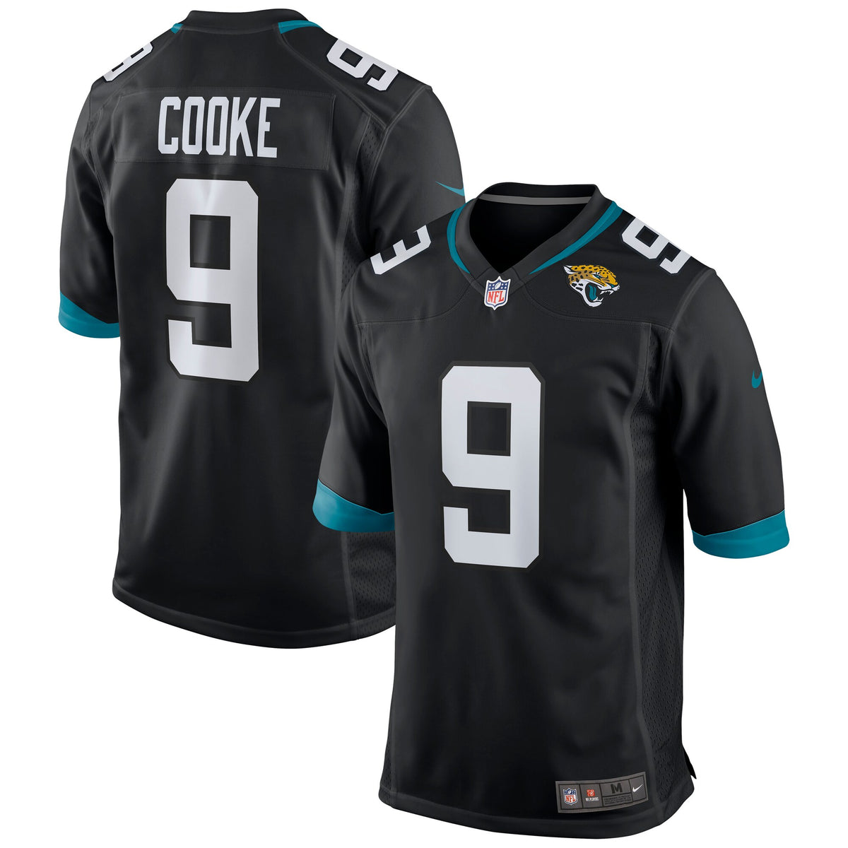 Jacksonville Jaguars Logan Cooke Black Game Jersey