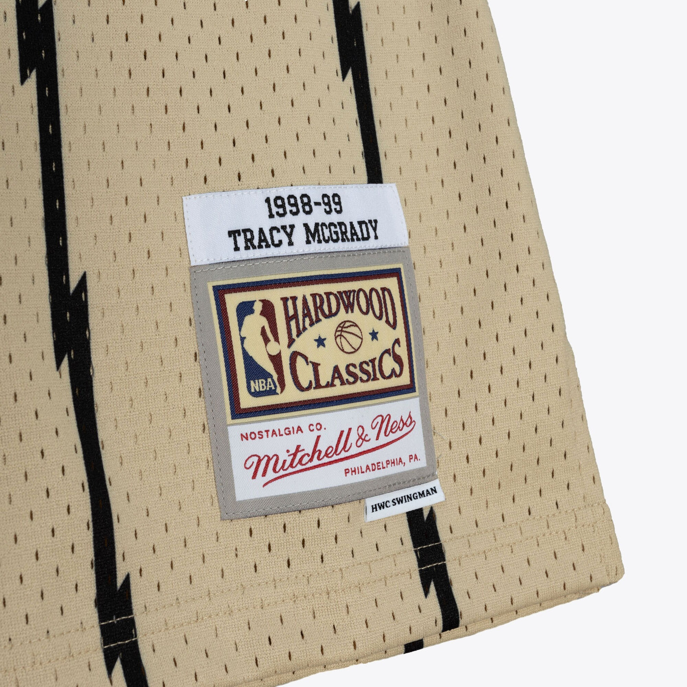 Toronto Raptors Mitchell & Ness Tracy McGrady 1998 Swingman Jersey - Khaki
