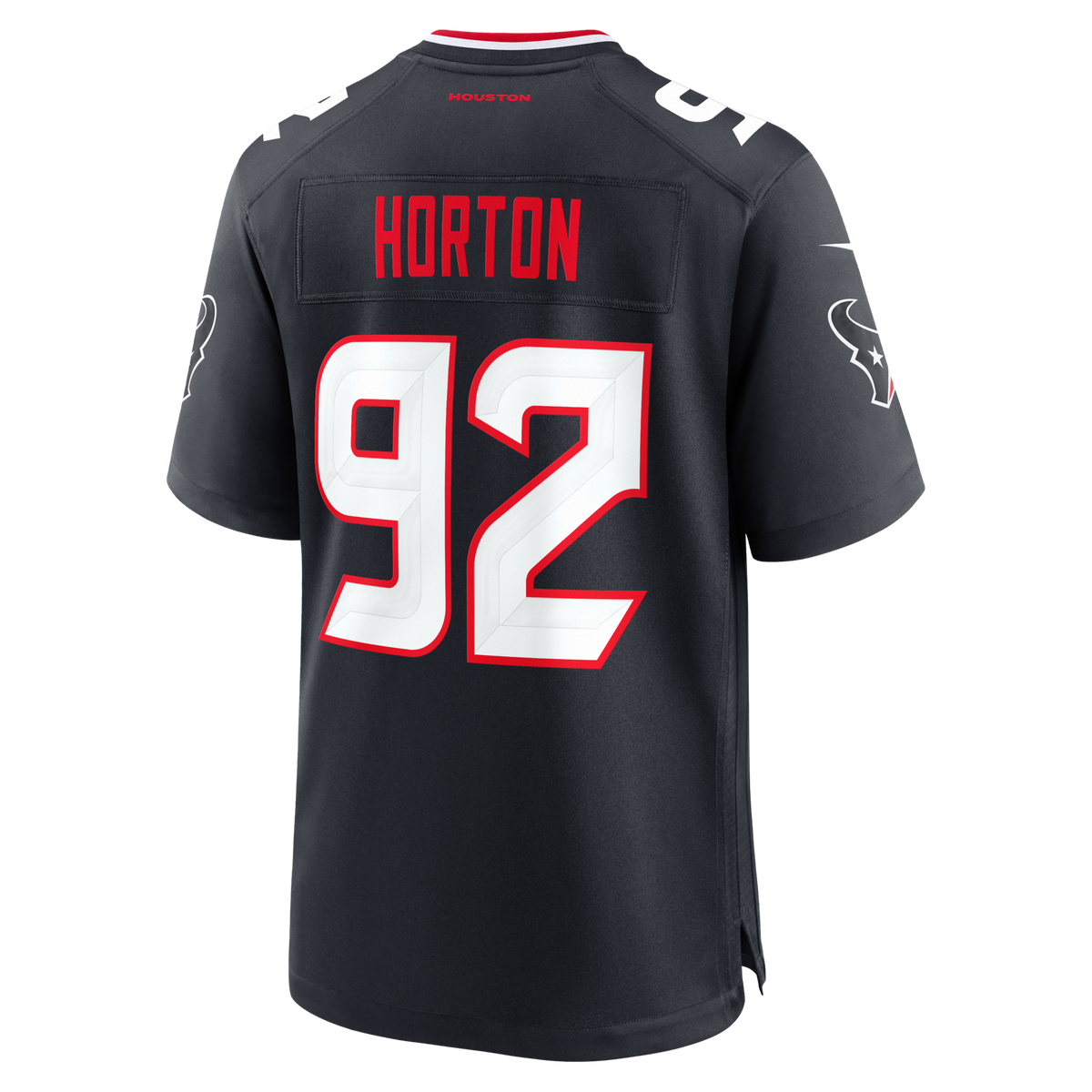 Houston Texans Dylan Horton Navy Team Game Jersey