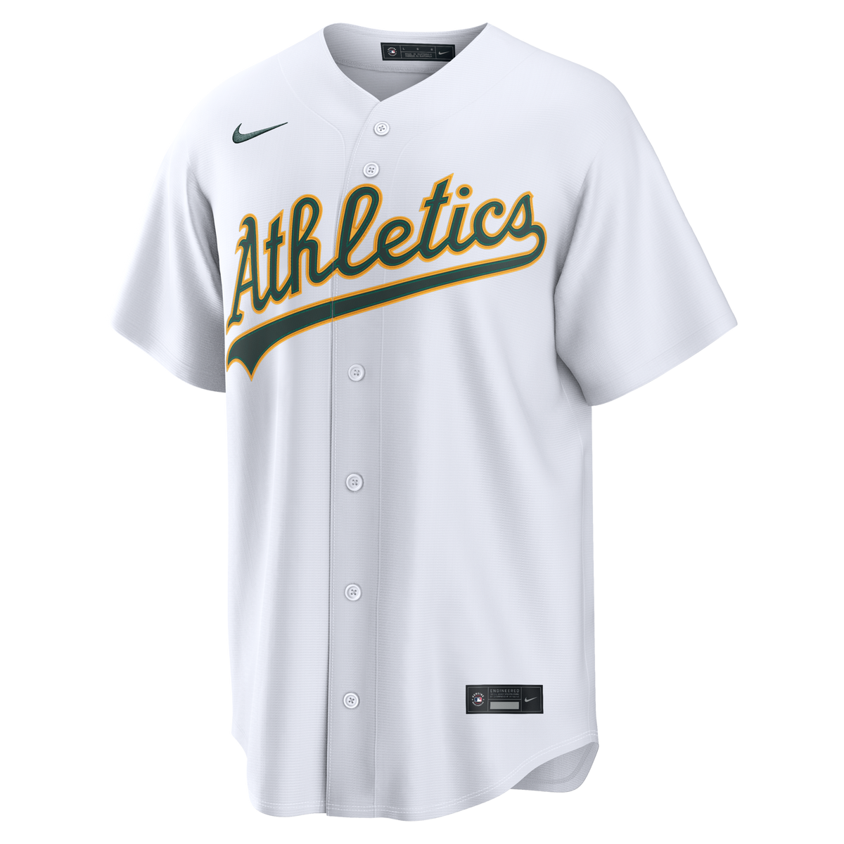 Athletics Henry Bolte White Home Replica Jersey
