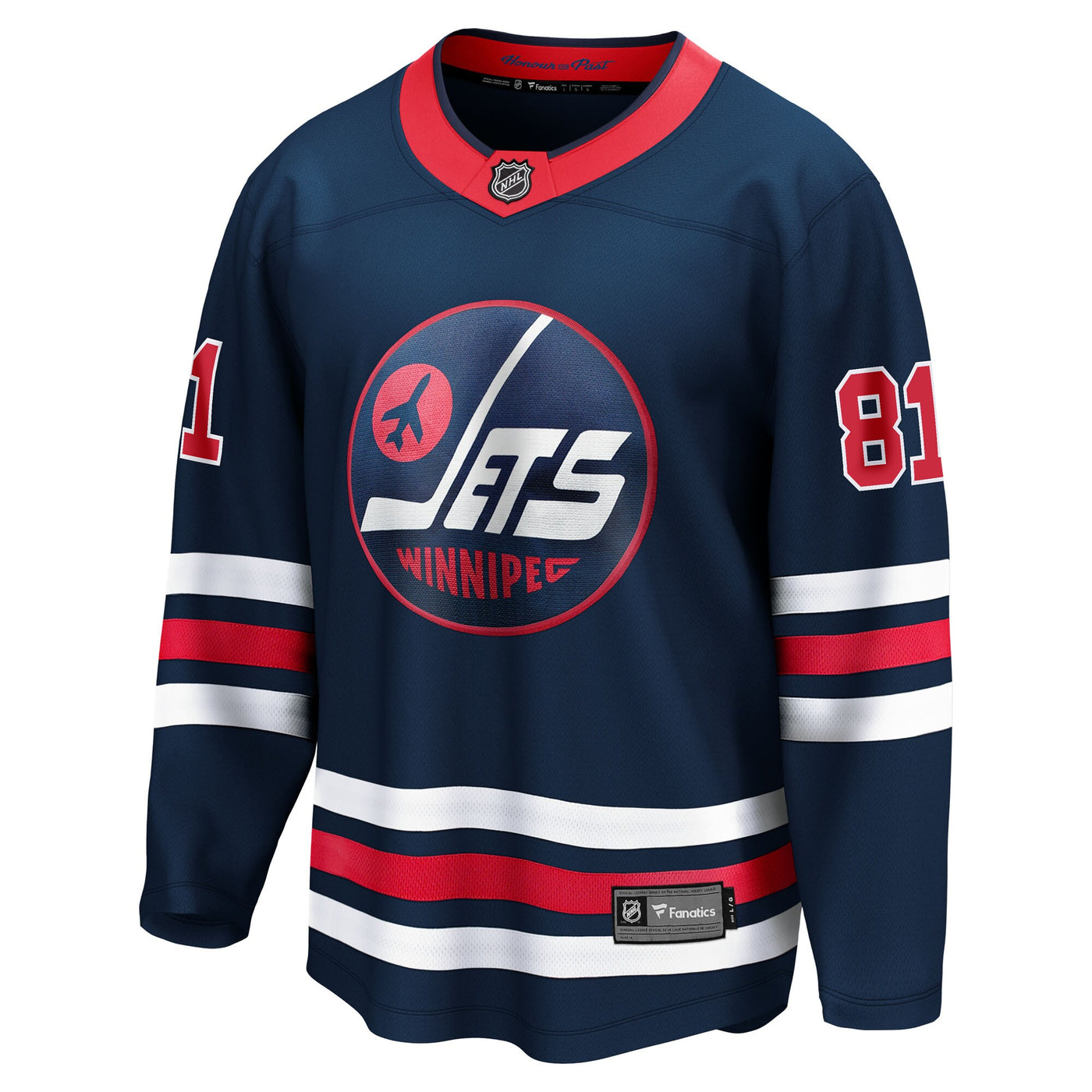 Winnipeg Jets Kyle Connor Fanatics Navy Alternate Breakaway Jersey