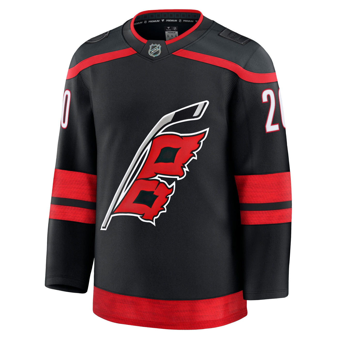 Carolina Hurricanes Sebastian Aho Fanatics Black Home Premium Jersey