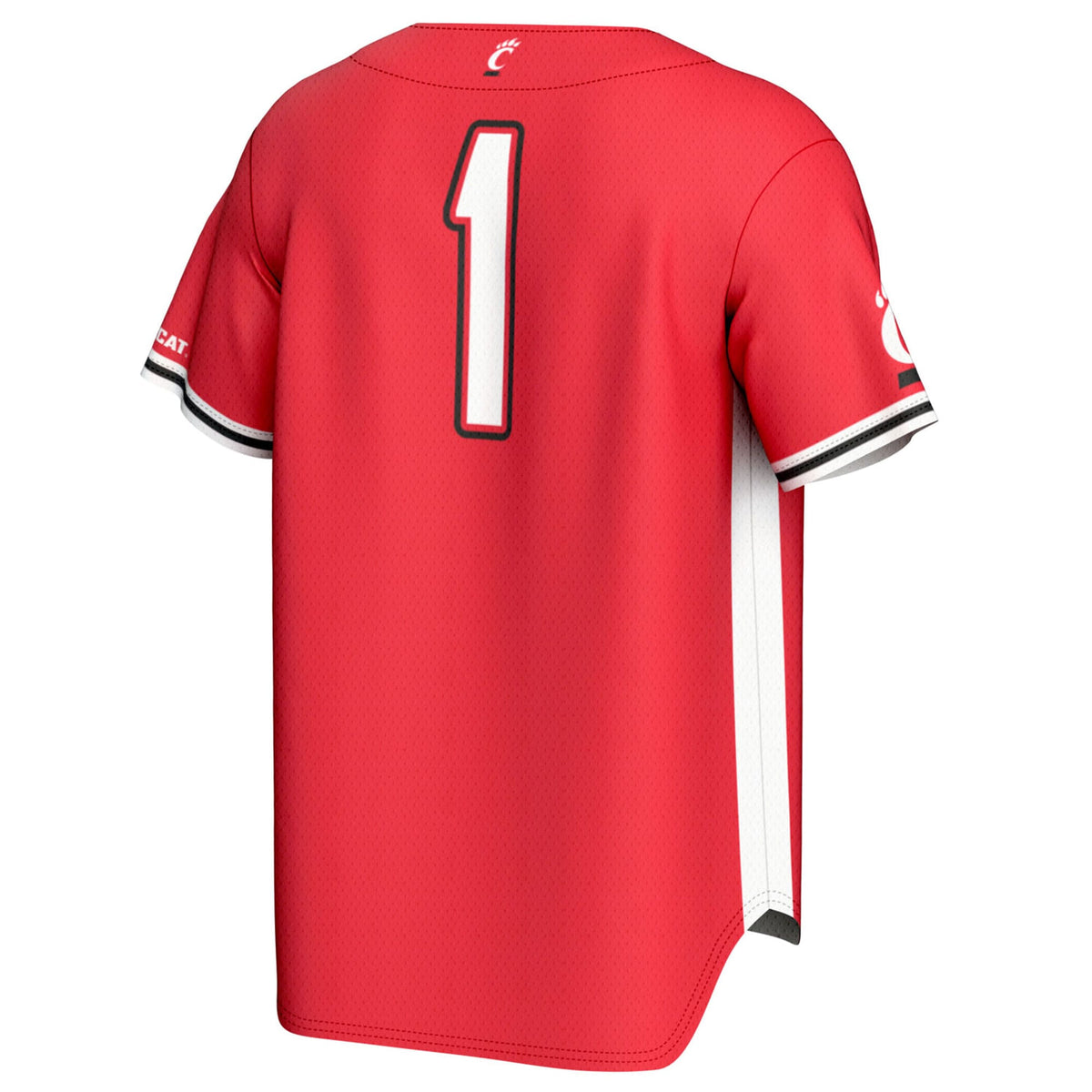 #1 Cincinnati Bearcats GameDay Greats Lightweight Baseball Fashion Jersey - Red