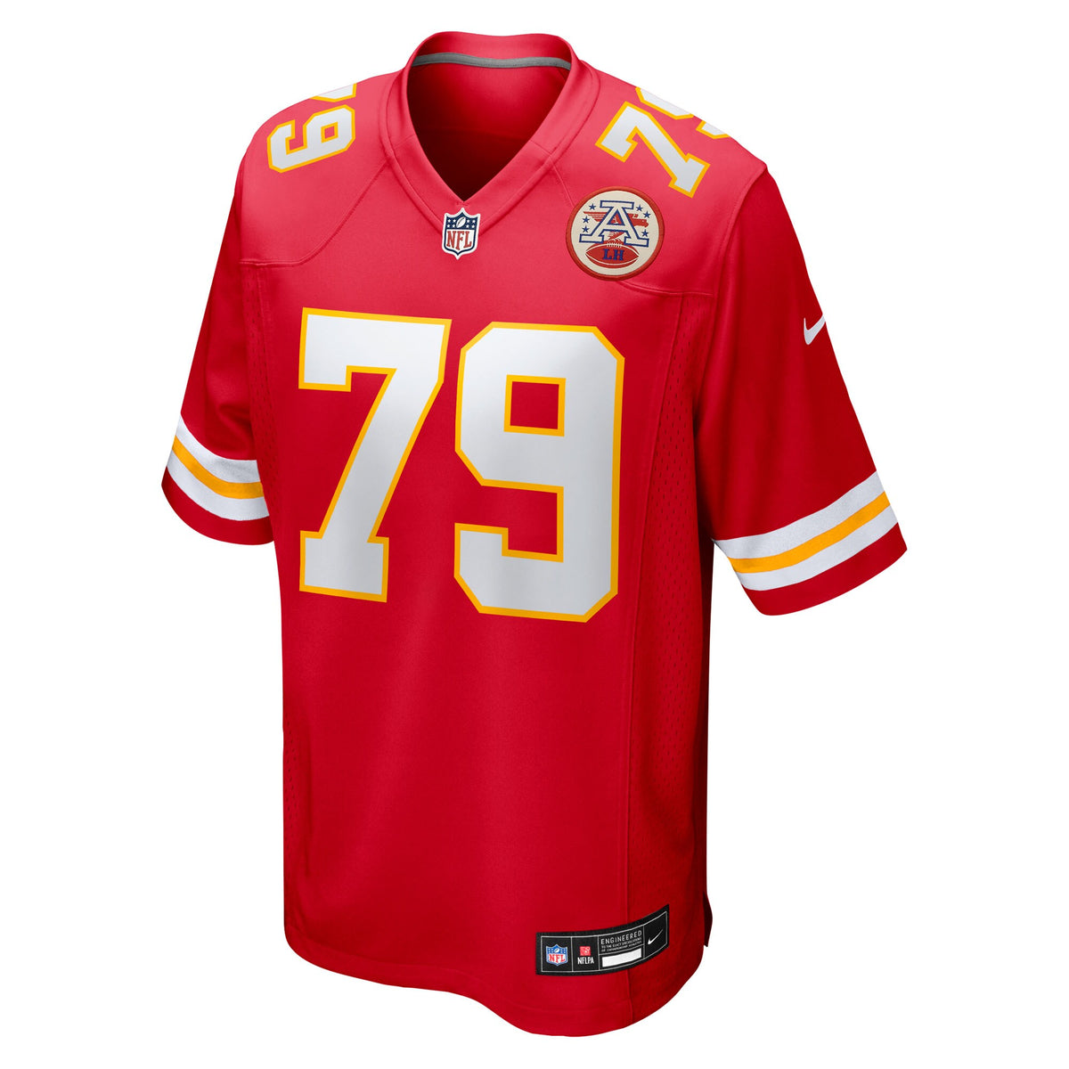 Kansas City Chiefs Esa Pole Red Team Game Jersey