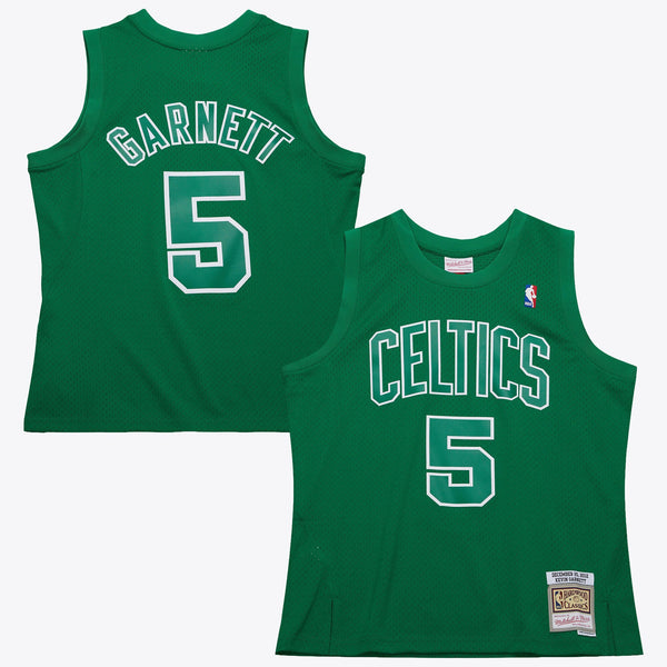 Boston Celtics Mitchell & Ness Kevin Garnett 2012 Day Authentic Jersey - Kelly Green