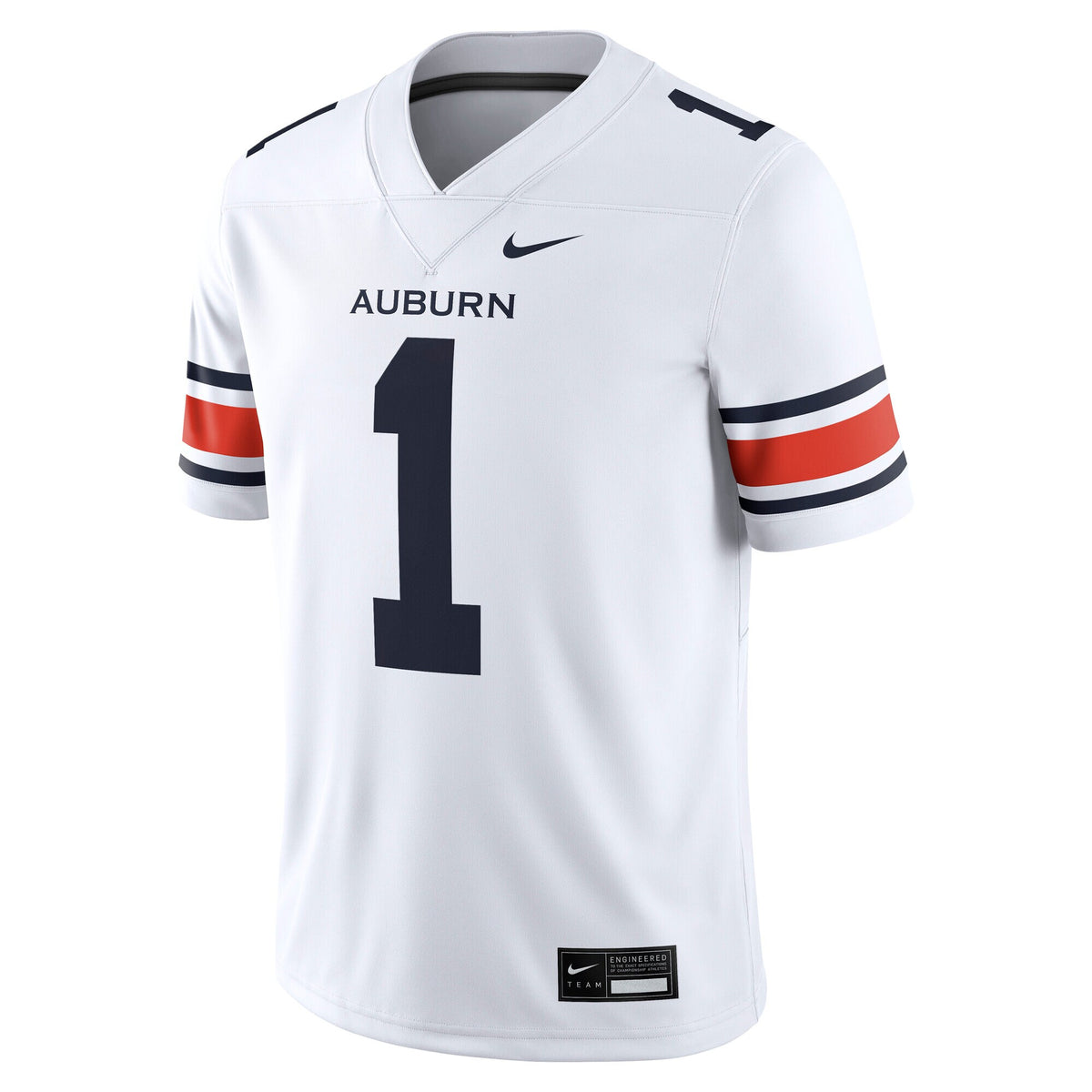 Auburn Tigers Away Football Game Jersey - White