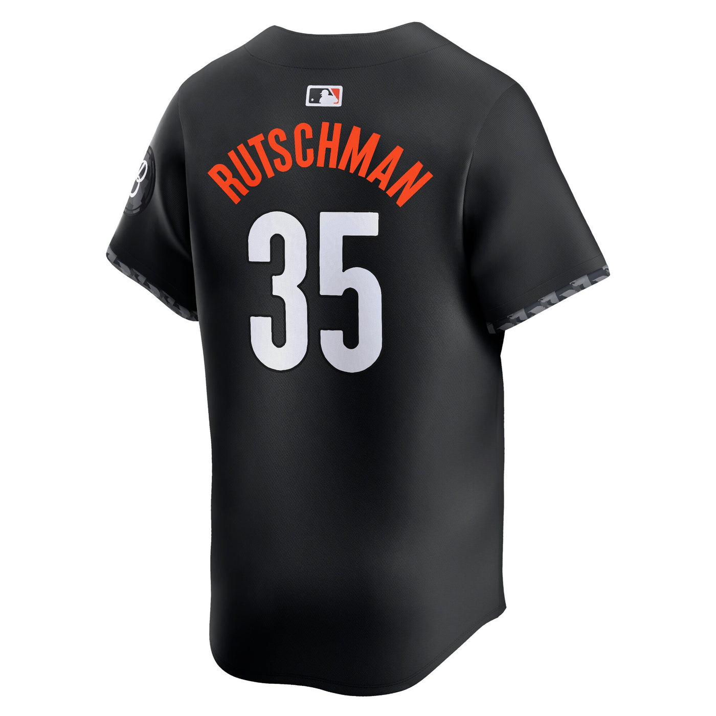 Baltimore Orioles Adley Rutschman Nike Black City Connect Limited Player Jersey