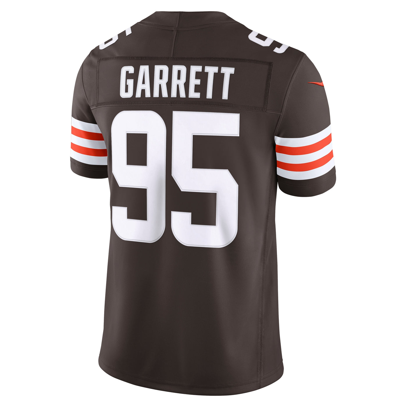 Cleveland Browns Myles Garrett Nike Brown Team Vapor F.U.S.E. Stitched Limited Jersey