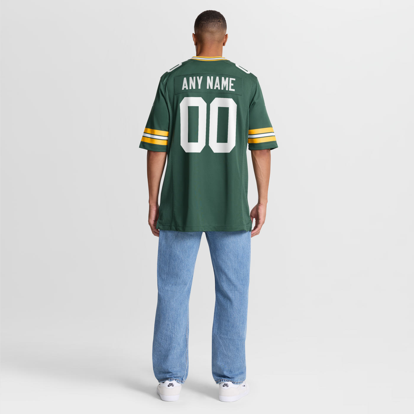 Green Bay Packers Nike Green Custom Game Jersey