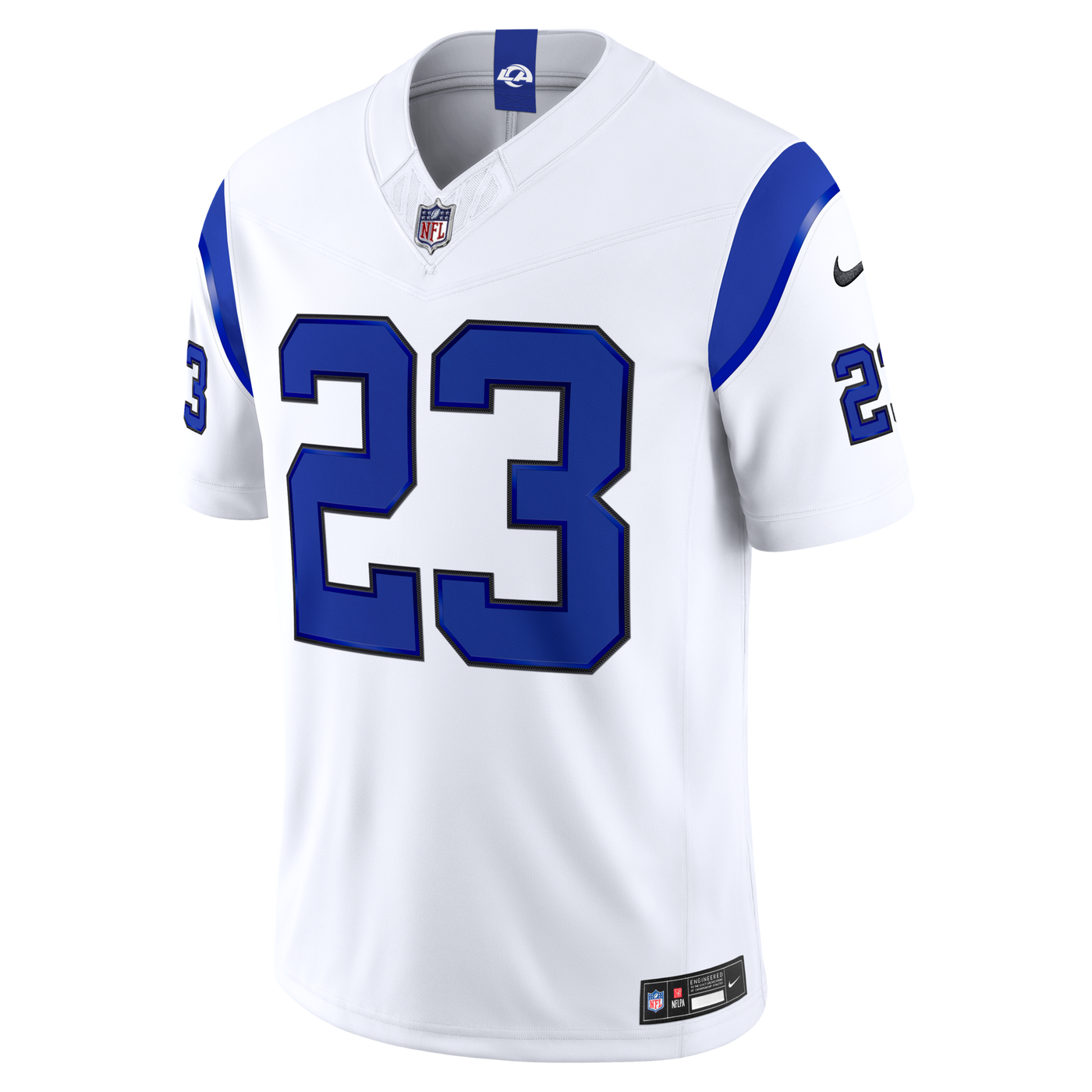 Los Angeles Rams Kyren Williams Nike Fearsome White Vapor F.U.S.E. Stitched Limited Jersey
