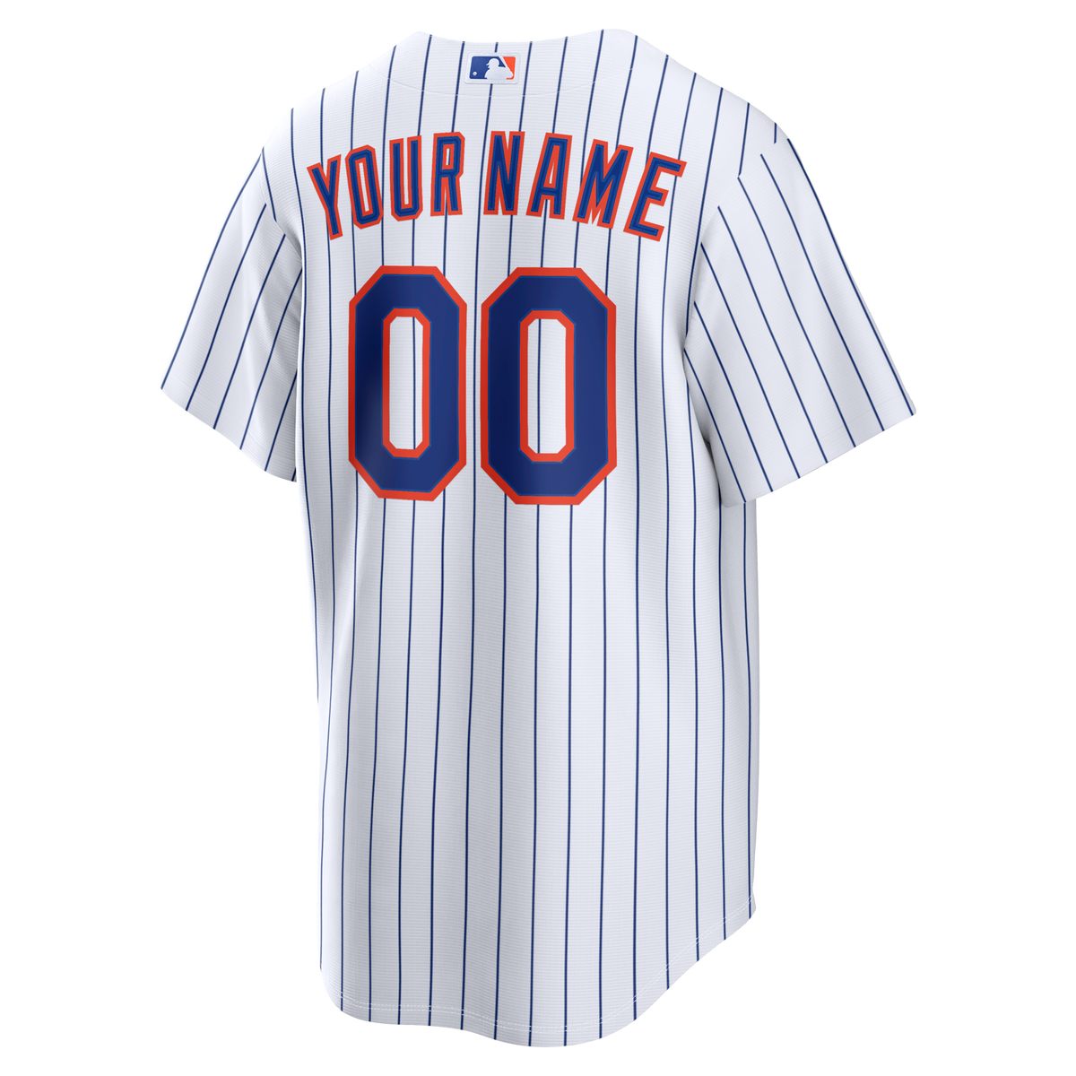 New York Mets White Home Replica Custom Jersey