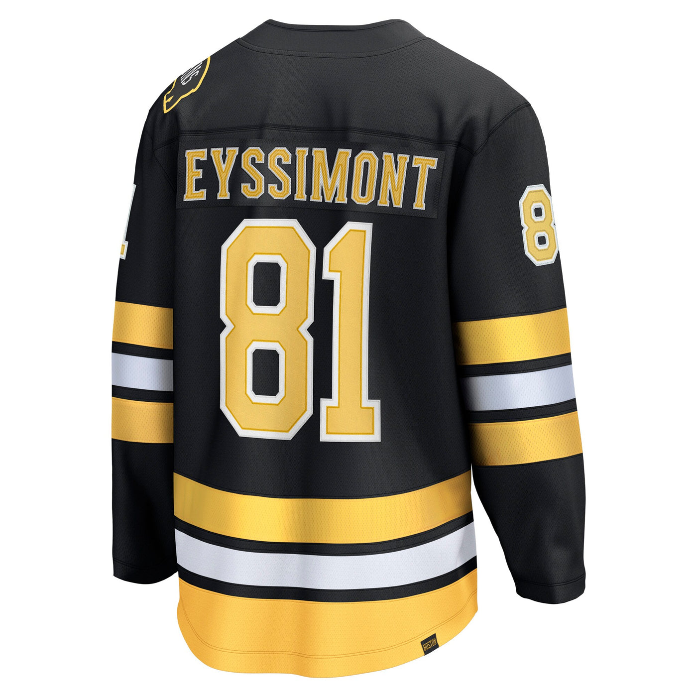 Boston Bruins Michael Eyssimont Fanatics Black Home Breakaway Player Jersey
