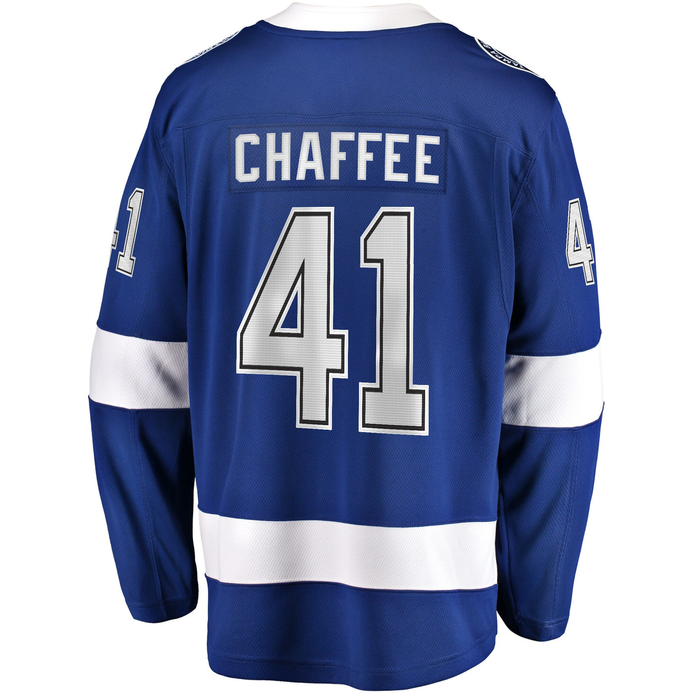 Tampa Bay Lightning Mitchell Chaffee Fanatics Blue Home Premier Breakaway Player Jersey