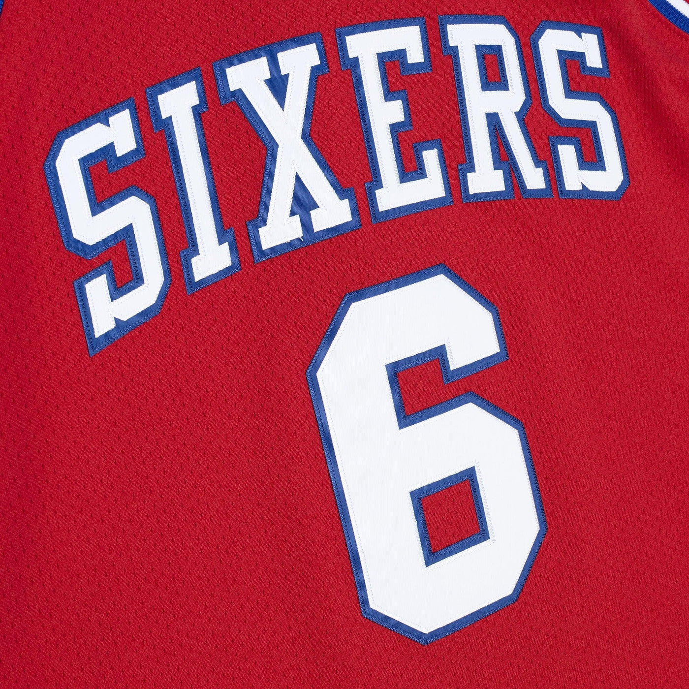 Philadelphia 76ers Mitchell & Ness Julius Erving 82-83 Authentic Road Jersey - Scarlet