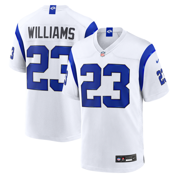 Los Angeles Rams Kyren Williams Nike Fearsome White Game Jersey
