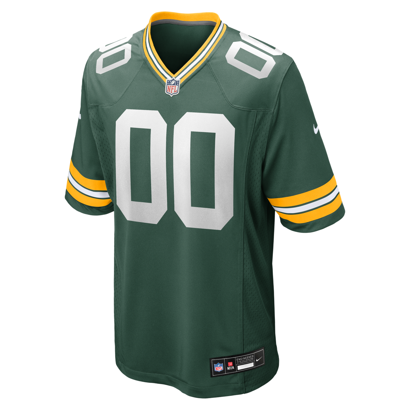 Green Bay Packers Nike Green Custom Game Jersey