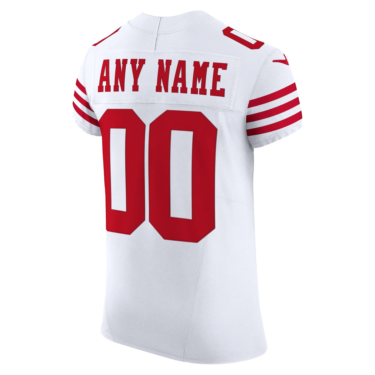 San Francisco 49ers White Vapor F.U.S.E. Elite Custom Jersey