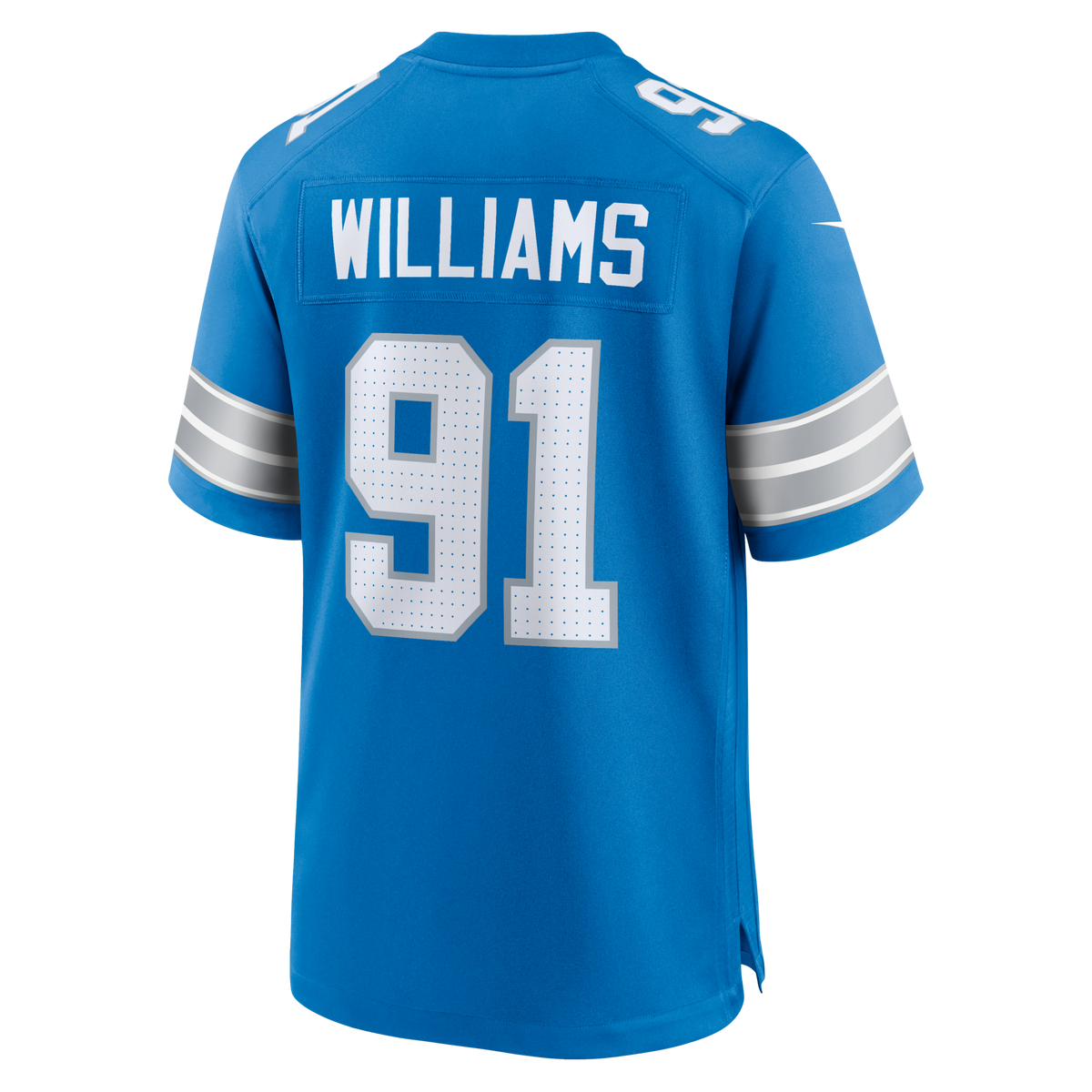 Detroit Lions Tyleik Williams Blue Team Game Jersey