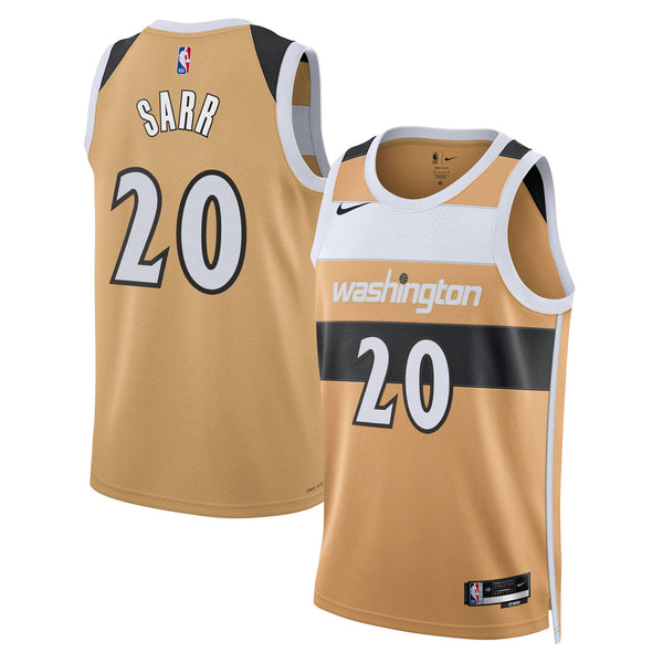 Washington Wizards Nike 2025/26 City Edition Swingman Jersey - Tan - Alex Sarr