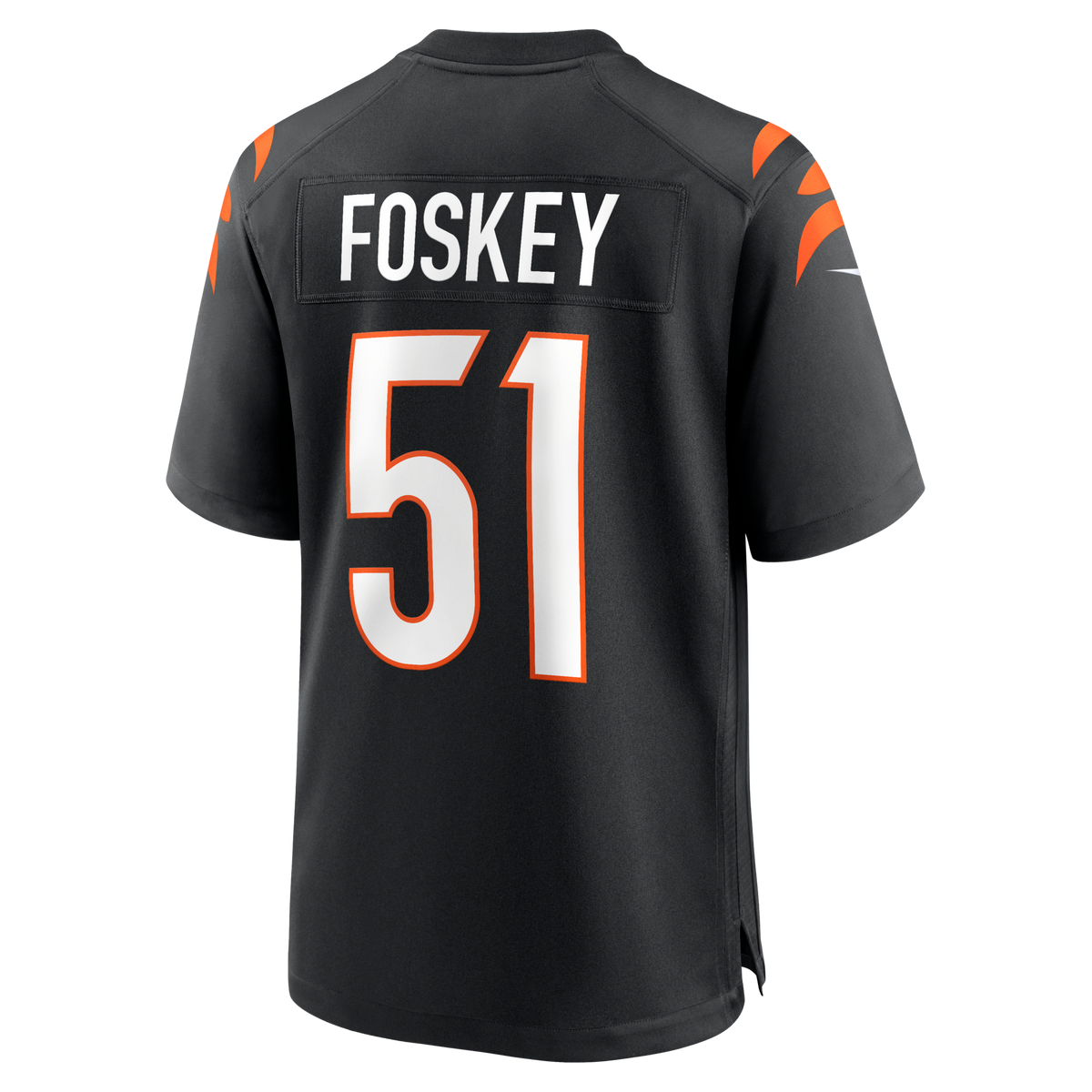 Cincinnati Bengals Isaiah Foskey Black Team Game Jersey
