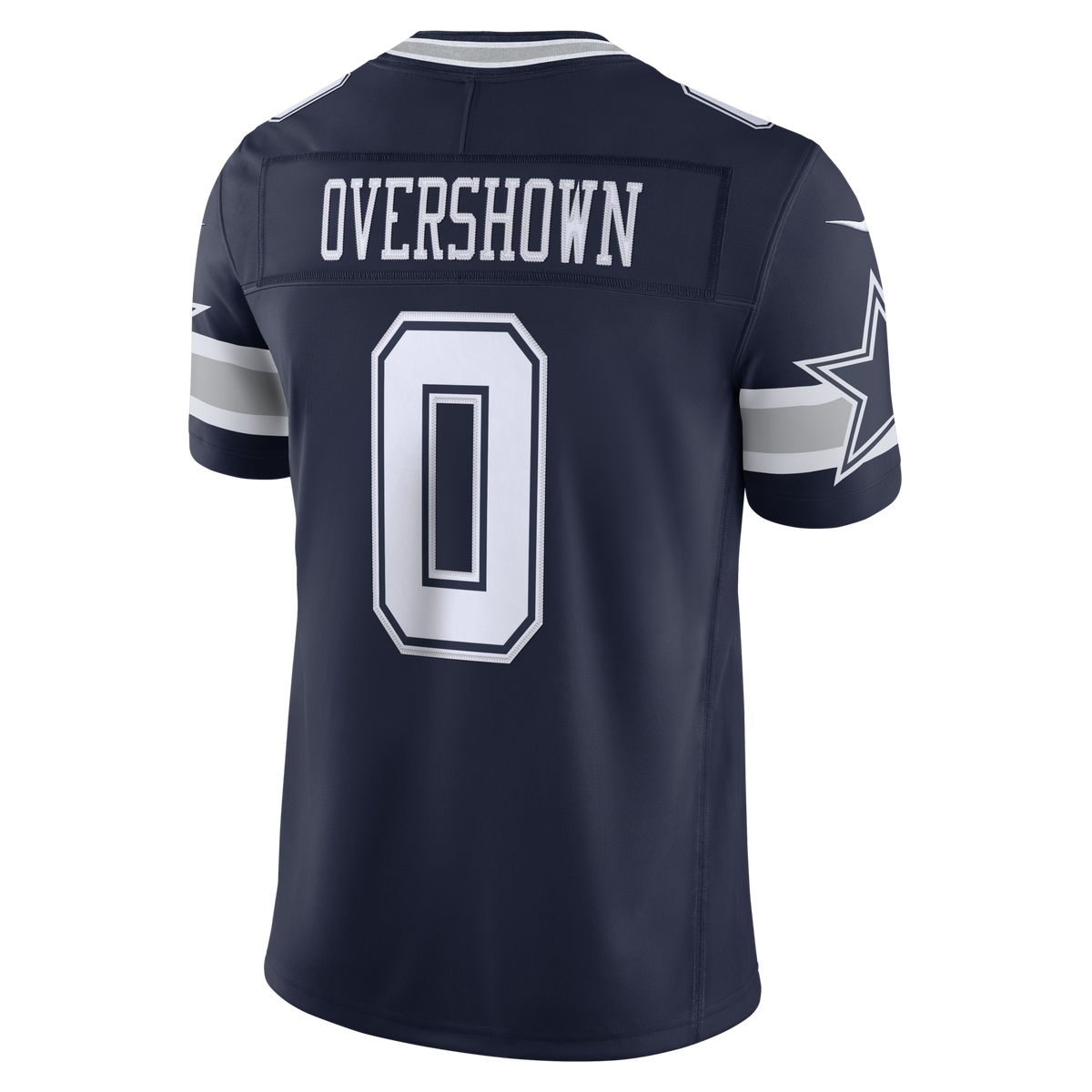 Dallas Cowboys DeMarvion Overshown Navy Team Vapor F.U.S.E. Stitched Limited Jersey