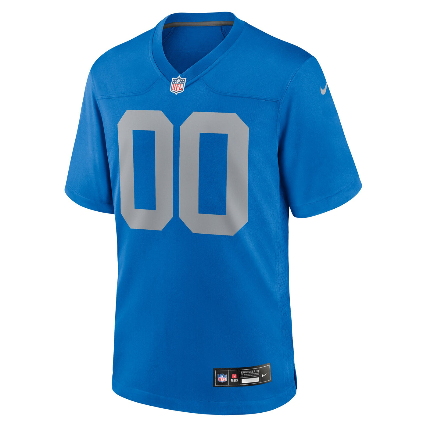Detroit Lions Nike Blue Alternate Custom Game Jersey