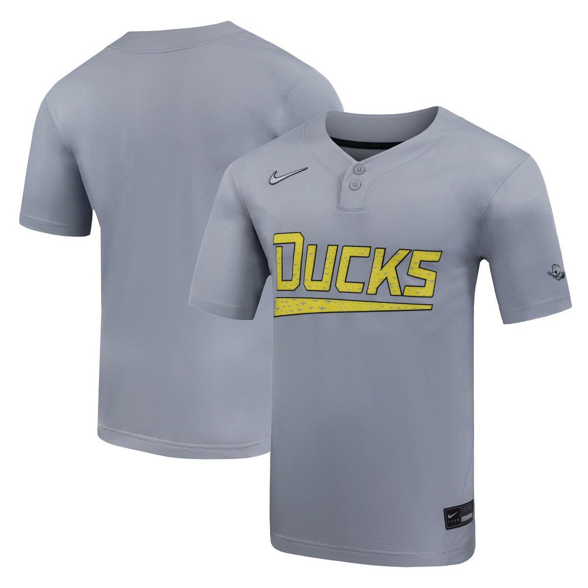 Oregon Ducks Limited Softball Jersey - Gray