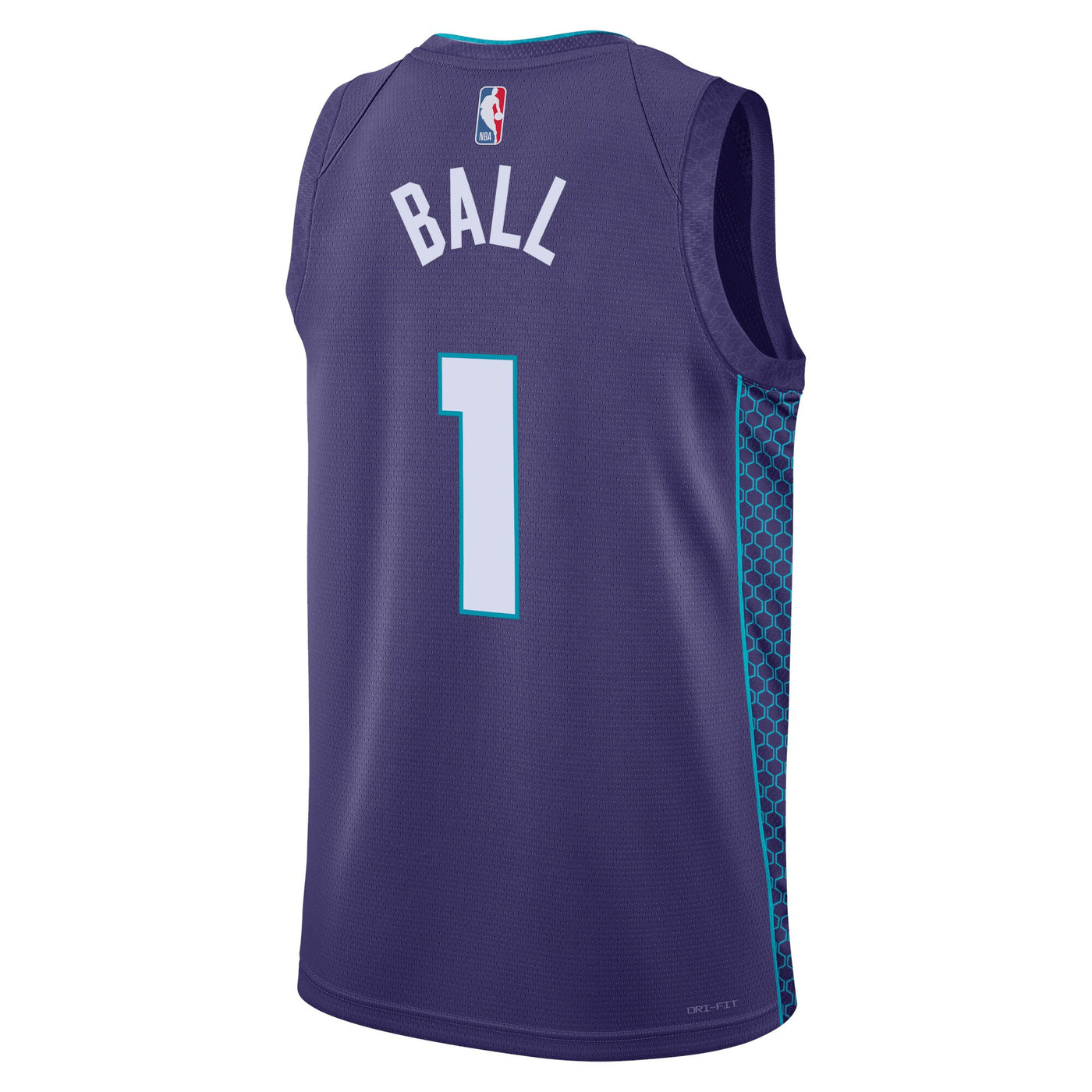 Charlotte Hornets Jordan Brand Statement Edition Swingman Jersey - Purple - LaMelo Ball