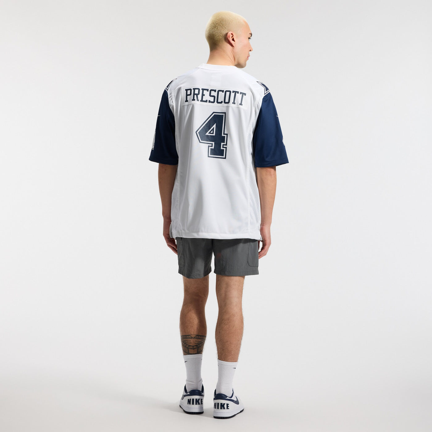 Dallas Cowboys Dak Prescott Nike White Alternate Game Team Jersey