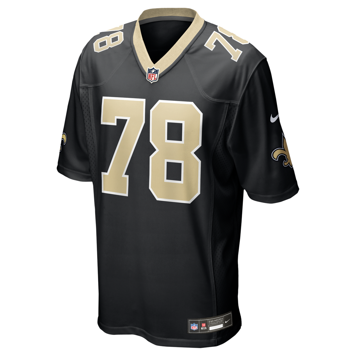 New Orleans Saints Erik Mccoy Black Game Jersey