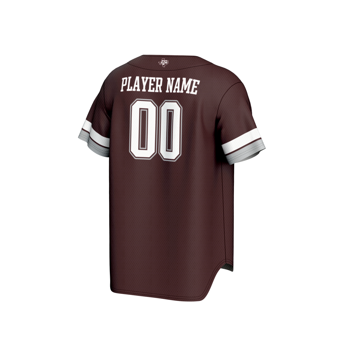 Texas A&M Aggies GameDay Greats NIL Pick-A-Player Lightweight Baseball Jersey - Maroon