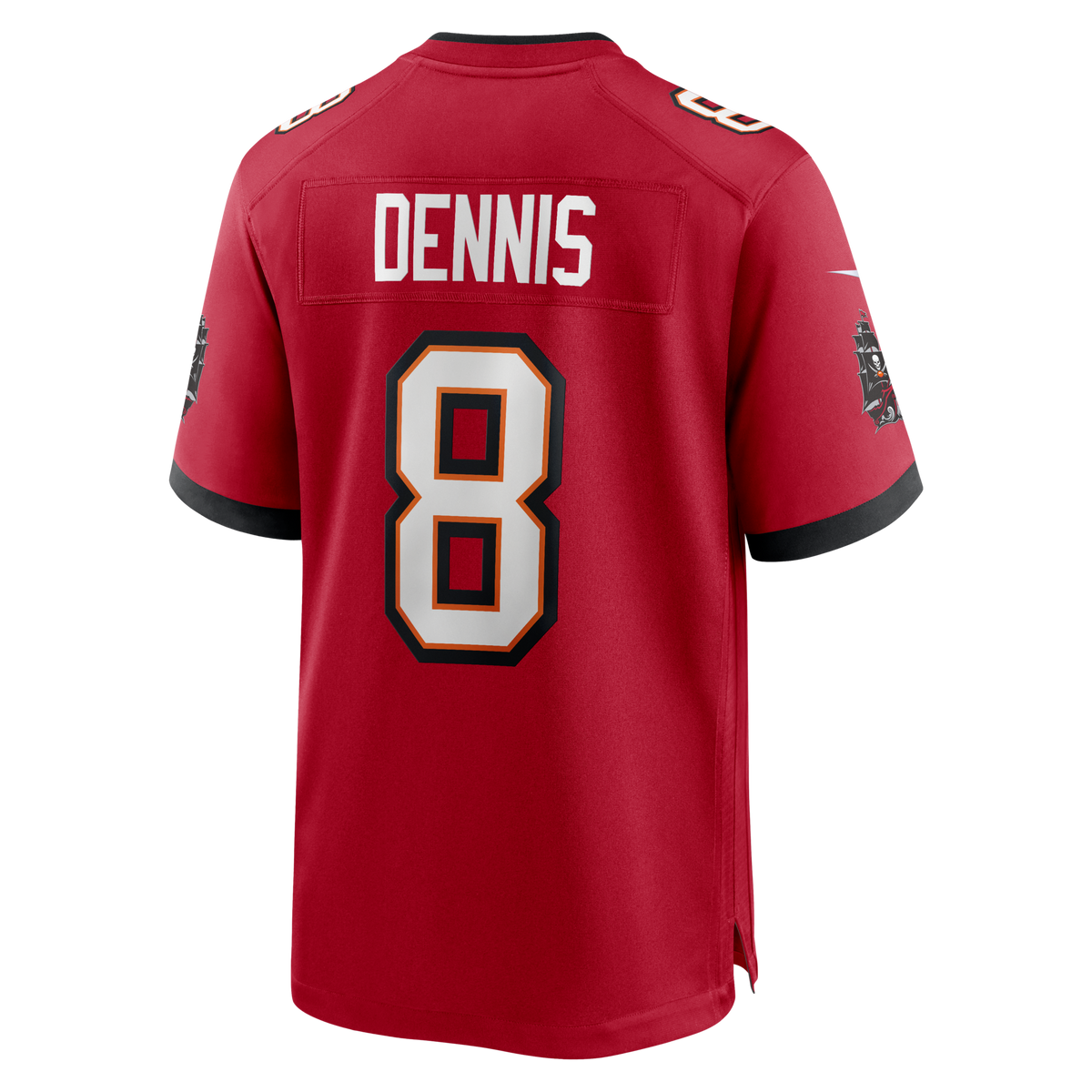 Tampa Bay Buccaneers SirVocea Dennis Red Game Jersey
