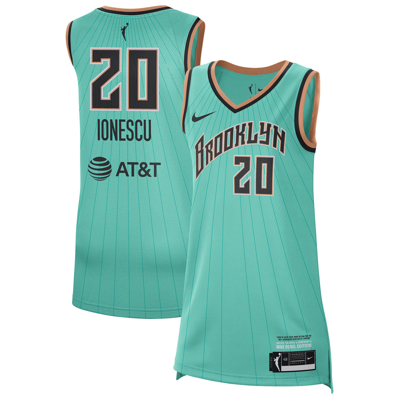 New York Liberty Nike Rebel Jersey - Sabrina Ionescu