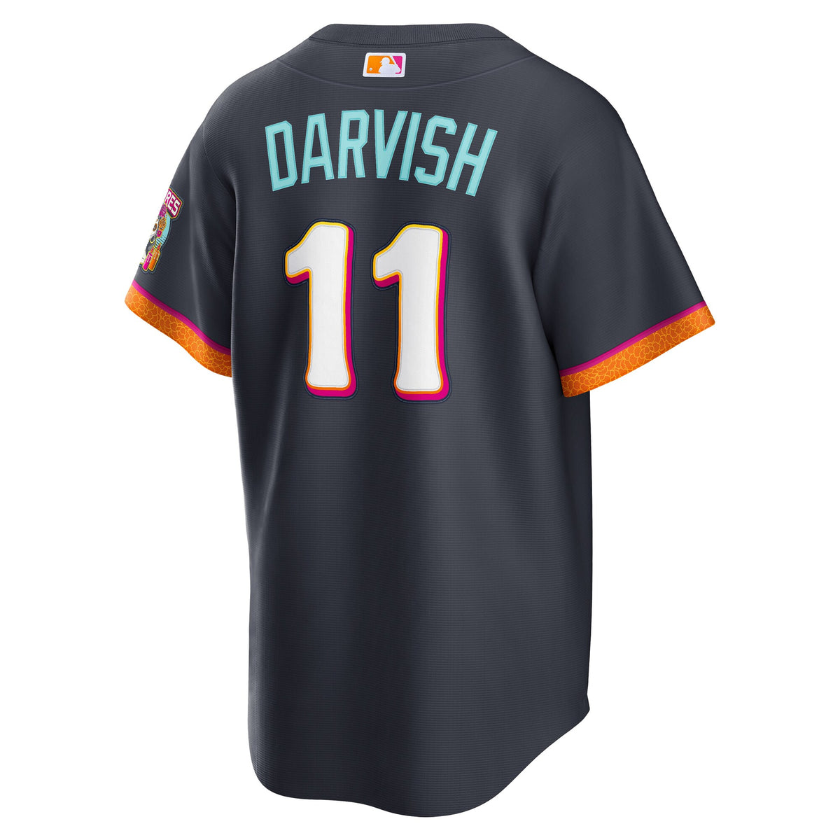 San Diego Padres Yu Darvish Obsidian 2026 City Connect Stadium Jersey