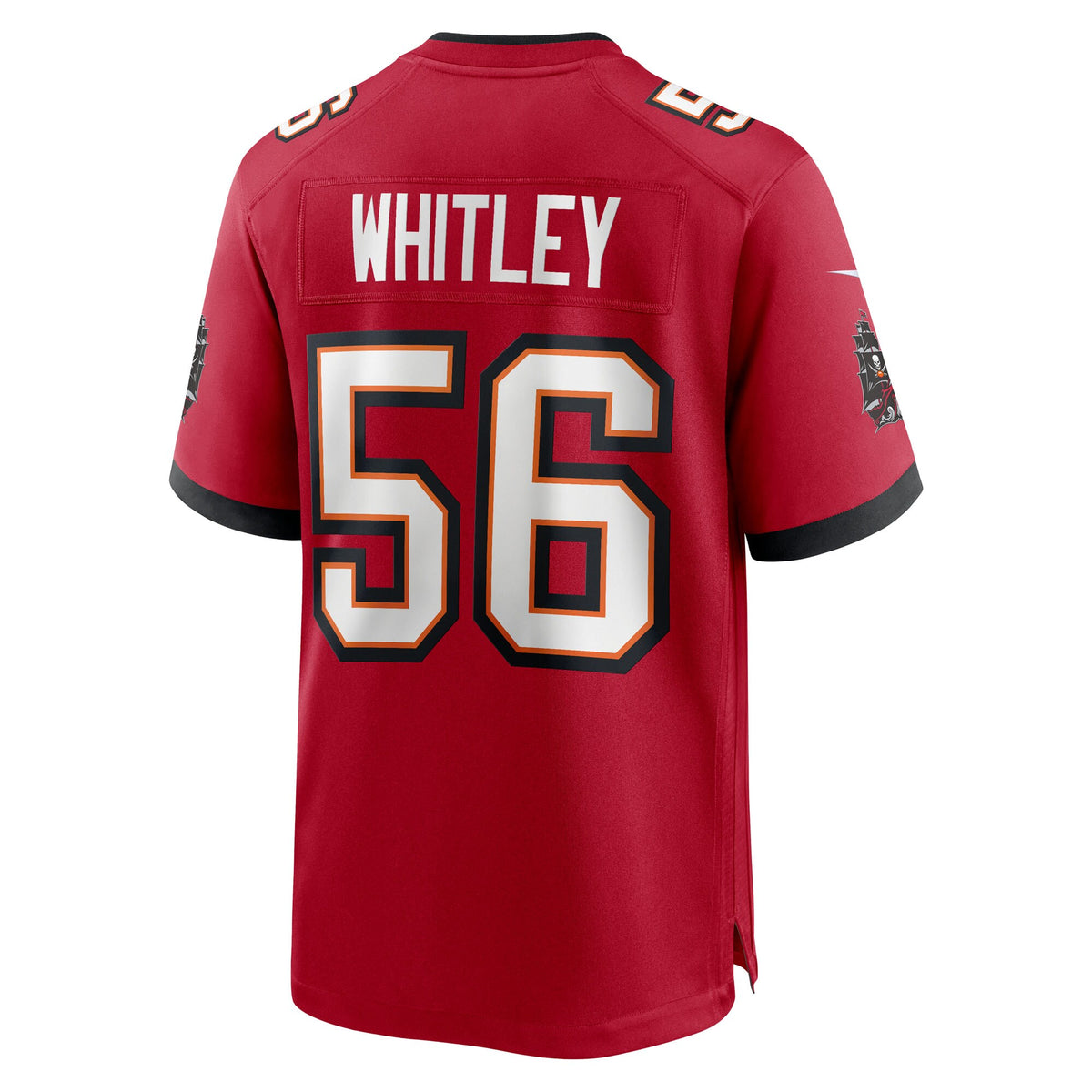 Tampa Bay Buccaneers Benton Whitley Red Team Game Jersey