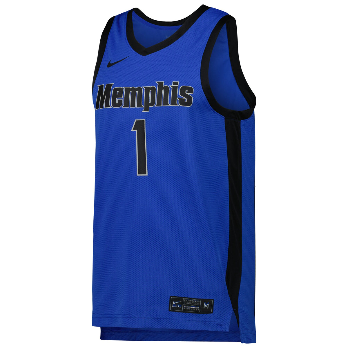 #1 Memphis Tigers Replica Basketball Jersey - Blue