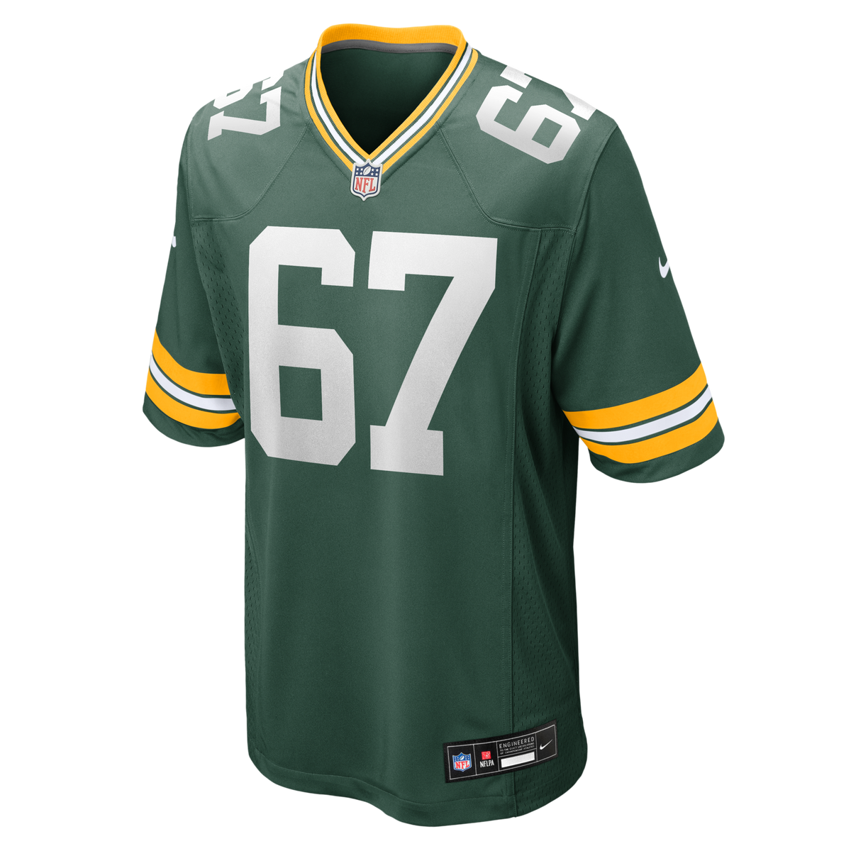 Green Bay Packers Donovan Jennings Green Team Game Jersey