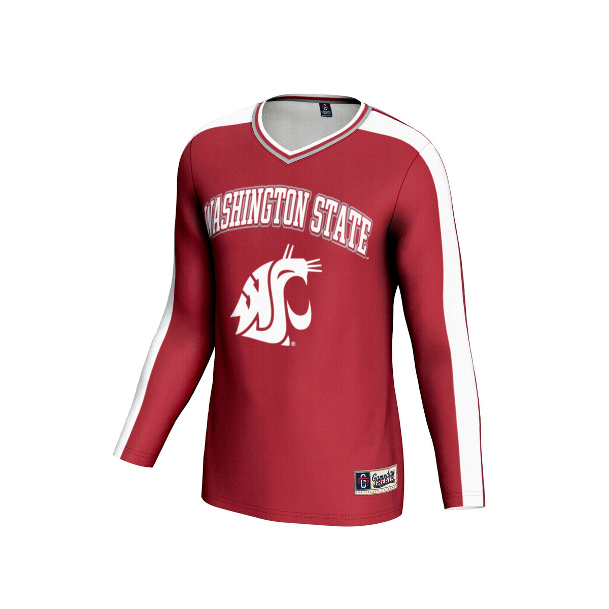 Washington State Cougars GameDay Greats #1 Lightweight Volleyball Fashion Jersey - Crimson