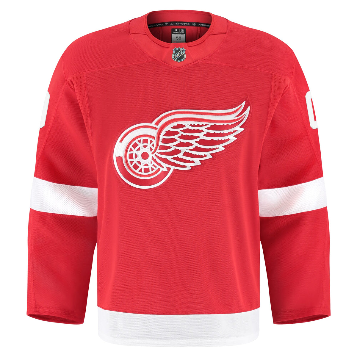 Detroit Red Wings Fanatics Red Home Authentic Pro Custom Jersey