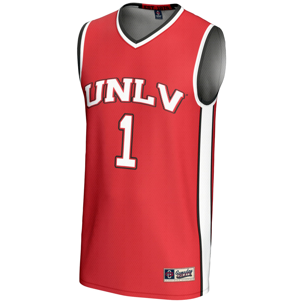 #1 UNLV Rebels GameDay Greats Lightweight Basketball Jersey - Scarlet