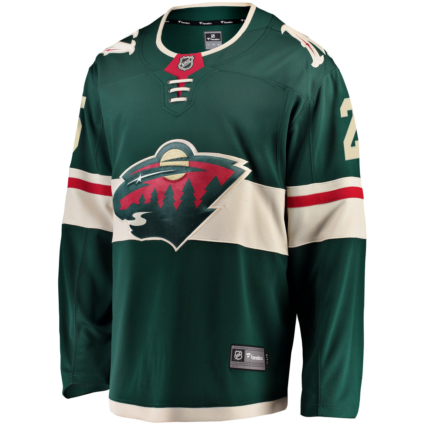 Minnesota Wild Jonas Brodin Fanatics Green Breakaway Jersey
