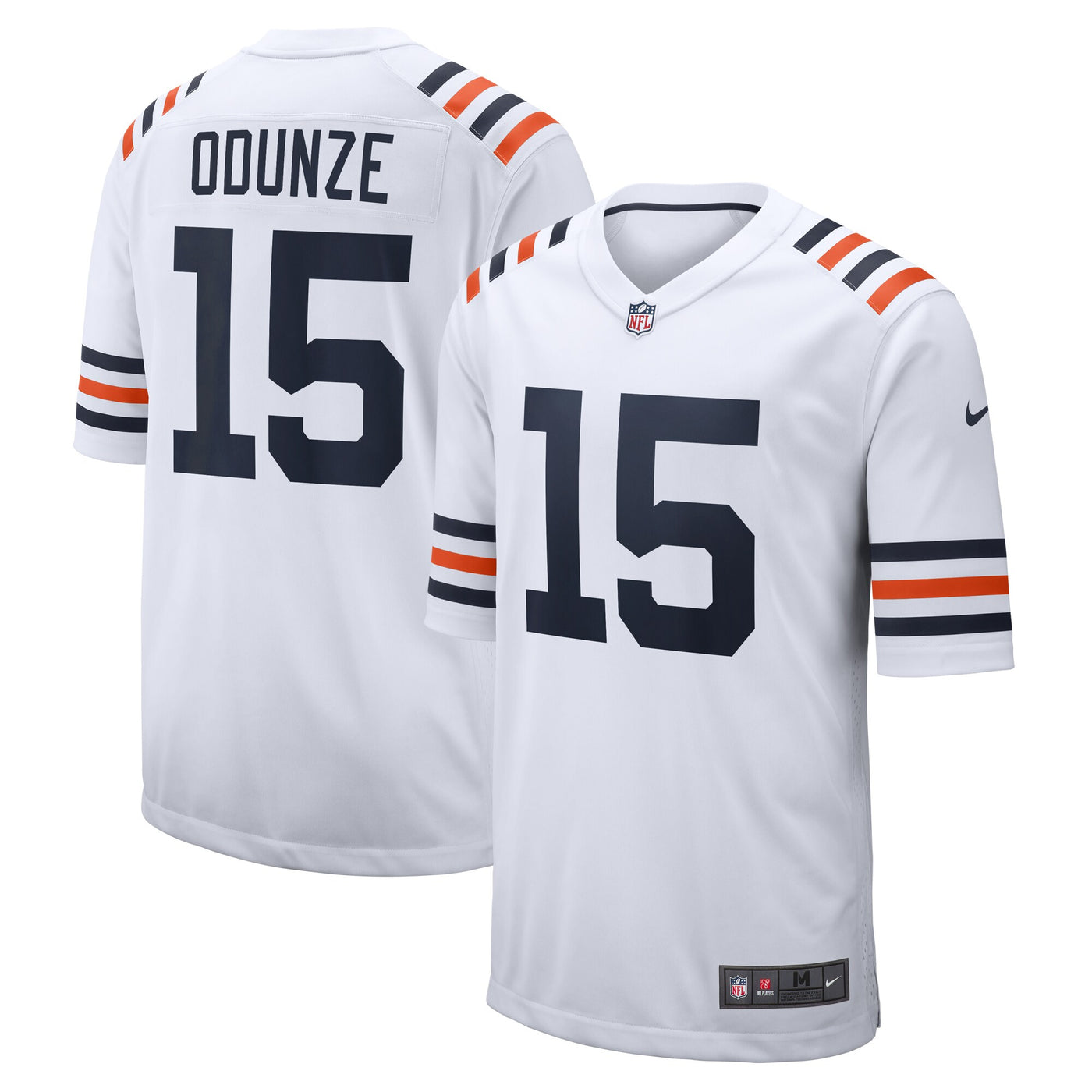 Chicago Bears Rome Odunze Nike White Alternate Game Jersey