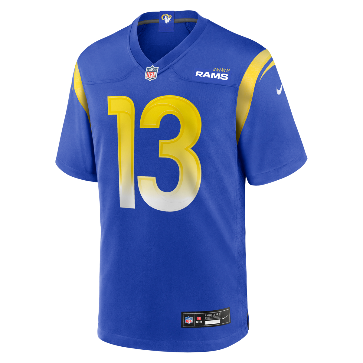 Los Angeles Rams Kurt Warner Royal Game Retired Player Jersey
