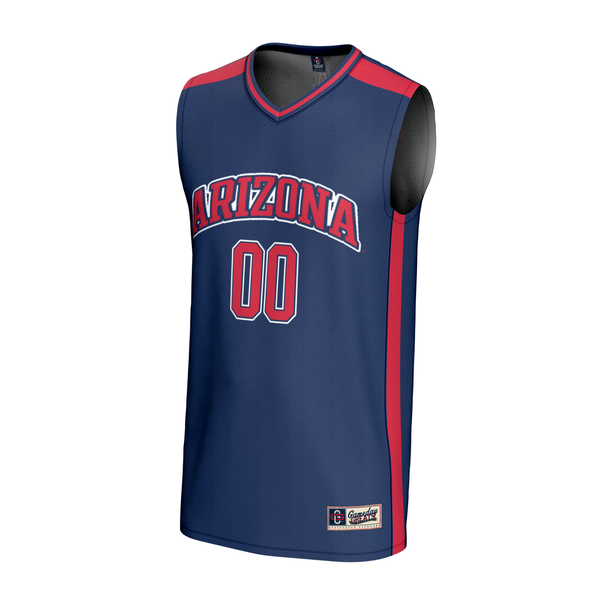 Arizona Wildcats GameDay Greats NIL Pick-A-Player Lightweight Basketball Fashion Jersey - Navy