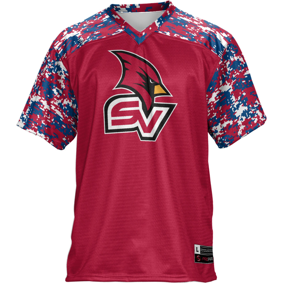 Saginaw Valley State Cardinals GameDay Greats Football Jersey - Red